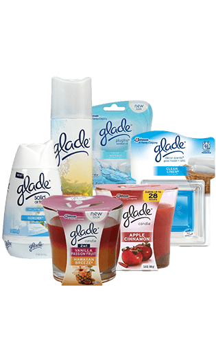 Glade Scented Candles & Toiletry Samples
